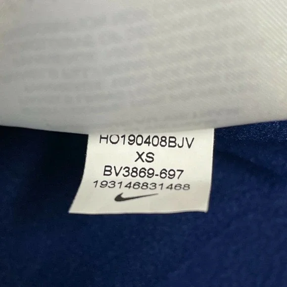 Nike Running AeroLayer Quilted Vest Jacket Size XS Pink Gray Blue color block - Picture 12 of 12